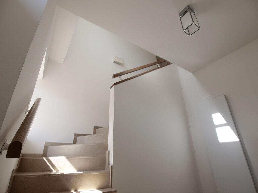 Blick in eine Treppenhaus