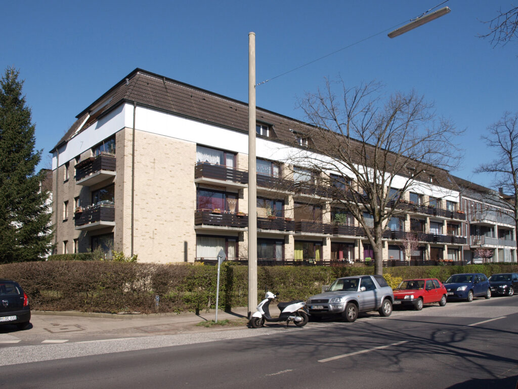 unsaniertes Gelbklinkerhaus im Wolffsonweg Hamburg