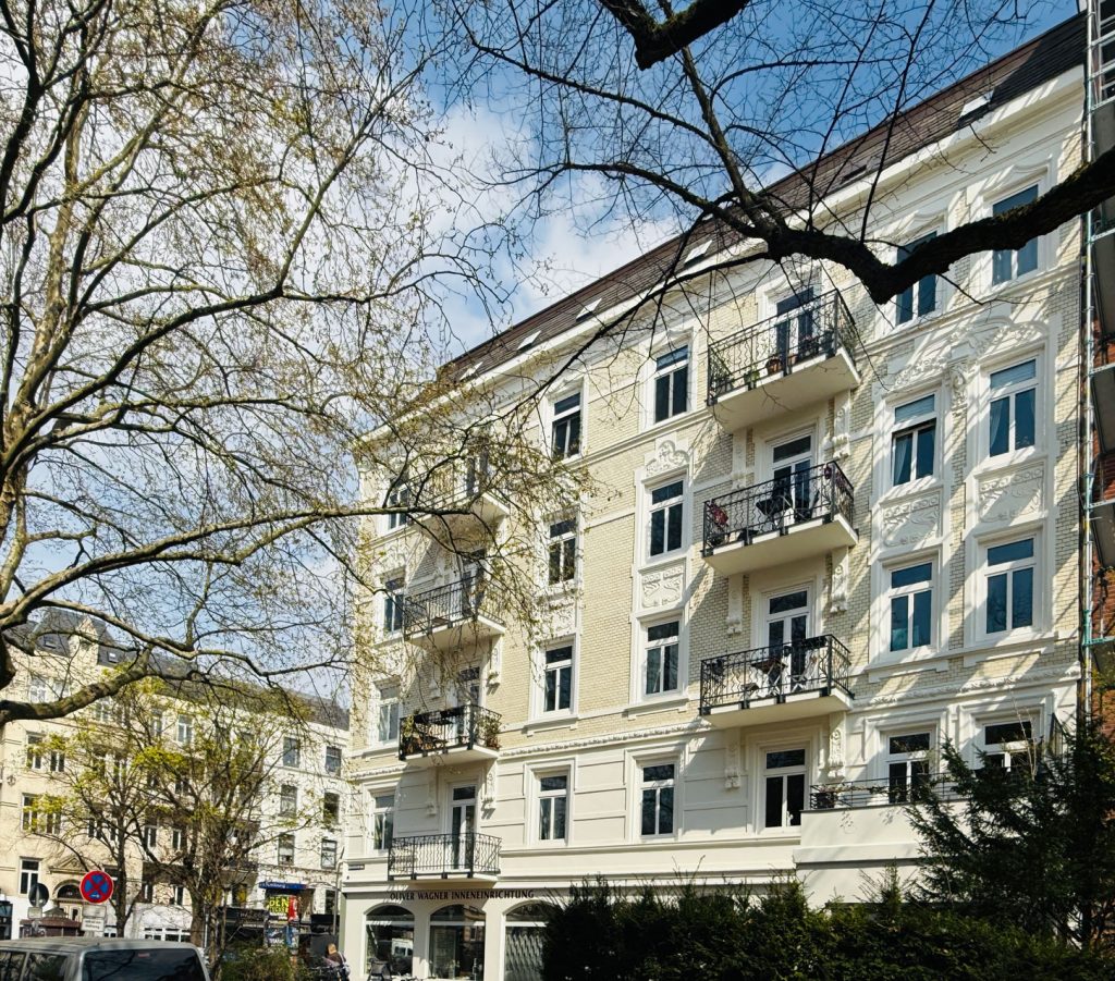 Jugendstil Hausfassade